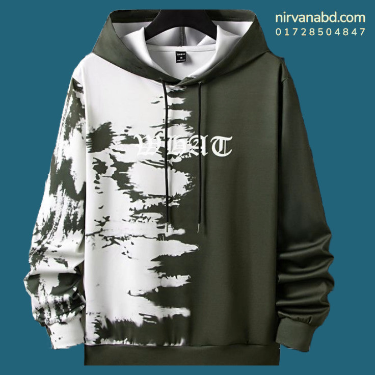 Beach Fiber Art Cozy Hoodie